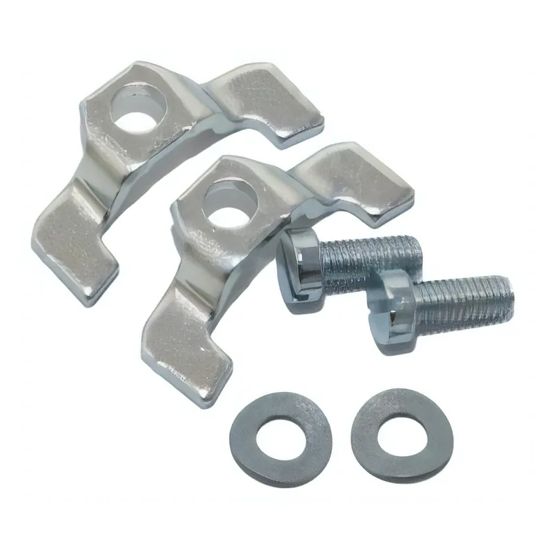 Befestigungskrallen 2 Stück + Anbauteile für Grundplatte Lichtmaschine / Zündanlage für Simson S50, S51, KR51 Begrenztes Angebot