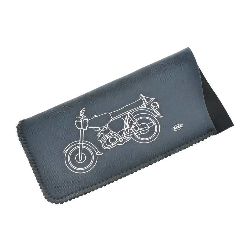 Simson Bedrucktes Brillenetui aus Neopren mit S51-Mokick - Motiv Aktuell