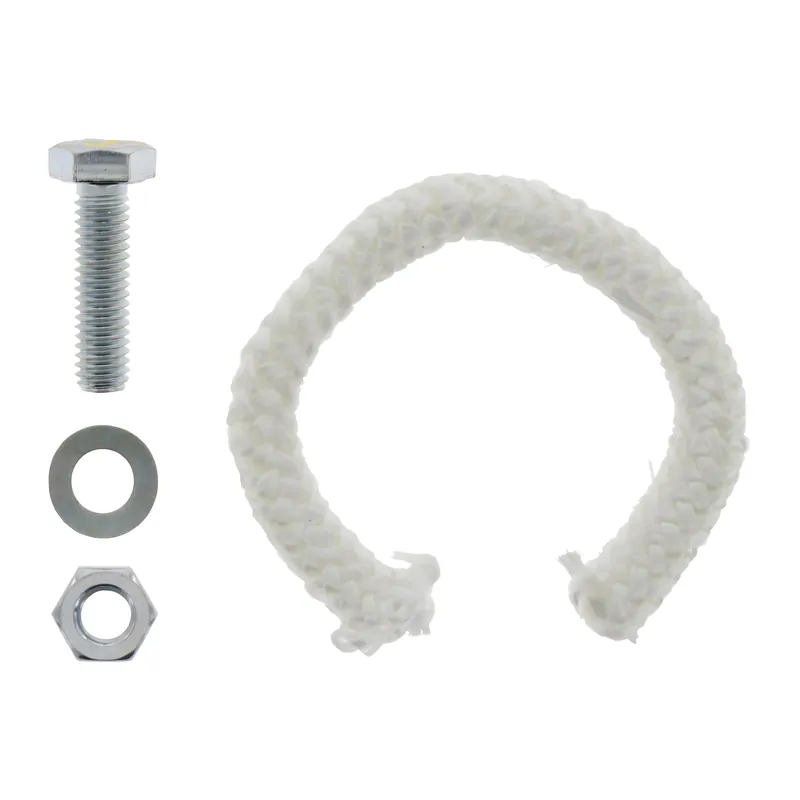 Markenware Simson SET Kleinteile - Glasfaserschnur und Schraube zur Klemmschelle für Schalldämpfer - 6x110 lg. - SR1, SR2, KR50 / 51, SR4-1