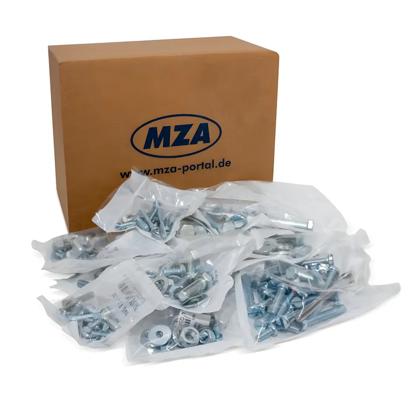 Normteile Set 22 teilig Schrauben Basismodell für komplettes Fahrzeug KR51/1 Neuheit