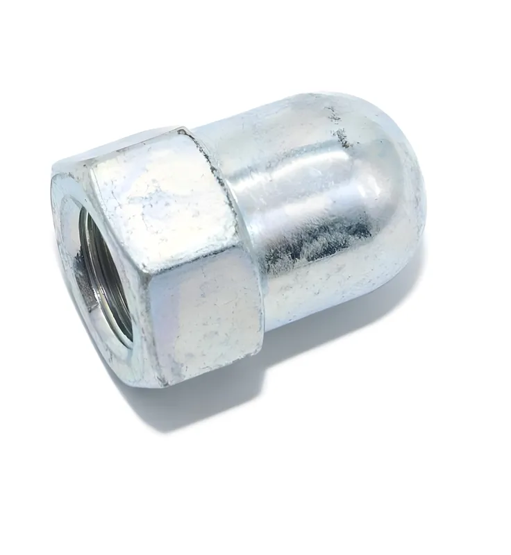 Hutmutter FG 9,5 - nur für MZA-Anhängerlaufrad, zur Nabe - Schlüsselweite 15 mm Neu Im Sortiment
