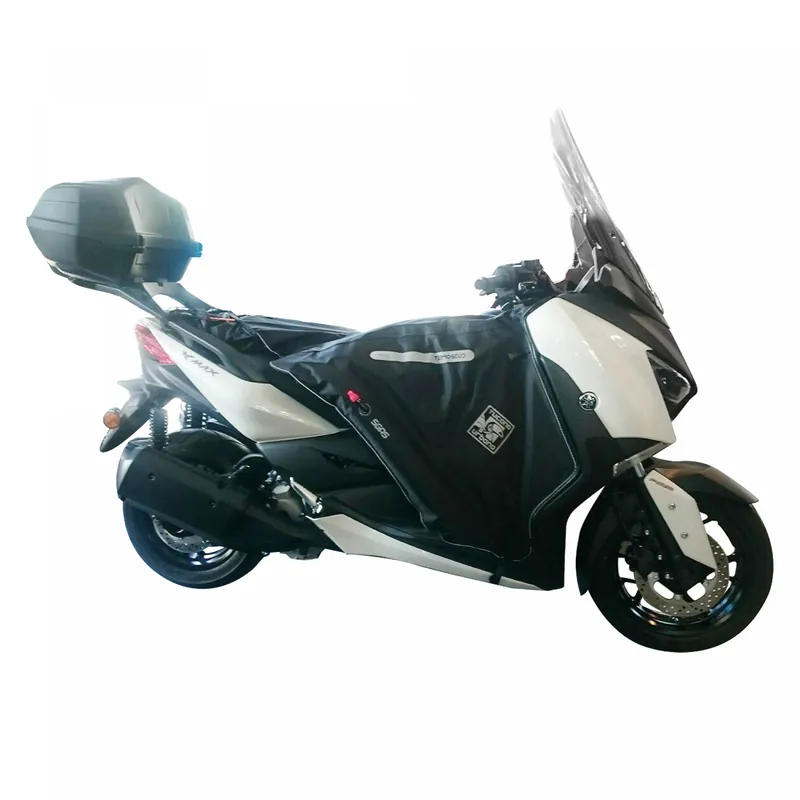 Markenware Beinschutz Tucano Urbano TERMOSCUD® schwarz für MBK Evolis / Yamaha X-Max 125 / 300 / 400 Bj. > 2017