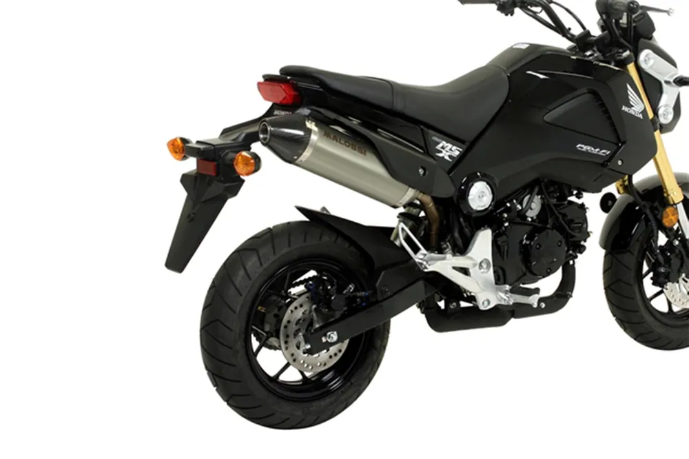 Auspuff Malossi GP MHR Replika 4T mit Katalysator & Zulassung für Honda MSX 125i E3 Bj. 2013-15 Preis Gesenkt
