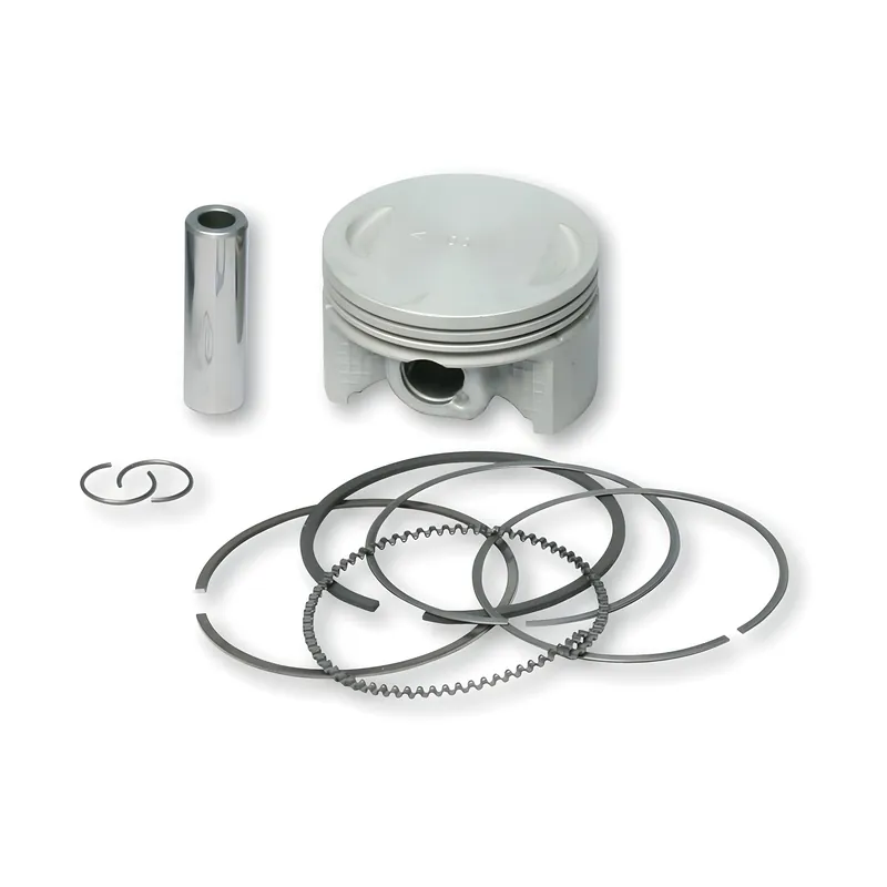 Geprüft Kolben Malossi Ø 61mm A, Kolbenbolzen Ø 14mm, 3 Kolbenringe trapezförmig für Honda 150 LC 4T 2V