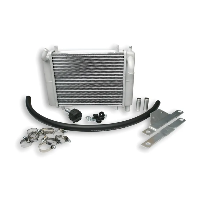 Kühler Kit Malossi MHR 304x198mm, Ø 50mm für Piaggio Zip SP Bj. -2000 Solange Der Vorrat Reicht