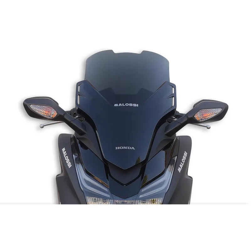 Jetzt Kaufen Windschild Malossi Sport Screen, rauchgrau dunkel, 370x370x3mm für Forza 125 Bj. 2015-