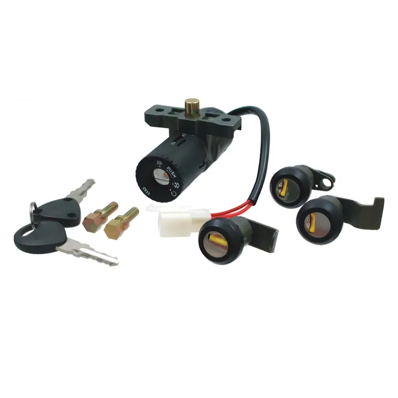 Schlosssatz RMS Zündschloss für Honda Pantheon 2T 125-150ccm Bj. 1998 / 2002, 35010KEY900 / 35010KFG860 Ausverkauf