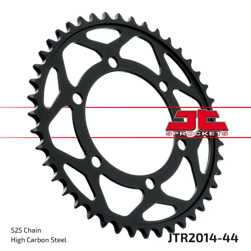 Echt Kettenrad JT Sprockets 525 44Z Innendurchmesser 106mm Lochkreis 125mm für Triumph Daytona R Street Triple Speed Twin Bonneville S Tiger XC ABS Scrambler Bj. 2006 - 2021