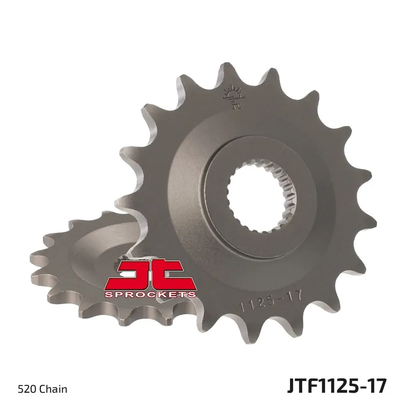 Ritzel JT Sprockets 520 17Z feinverzahnt Innendurchmesser 22mm / 24mm für Aprilia Tuareg Wind Pegaso ETX 600 ccm Bj. 1987 - 1992 Neue Kollektion