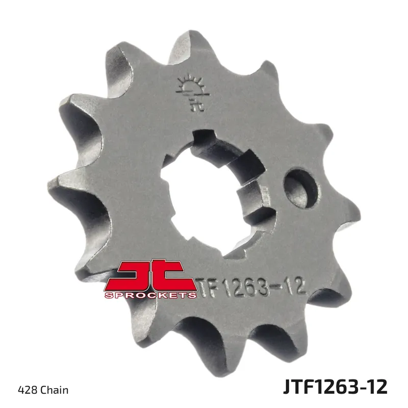 Sonderangebot Ritzel JT Sprockets 428 12Z grobverzahnt Innendurchmesser 16mm / 20mm für Yamaha YZ 80 ccm Bj. 1981 - 1983
