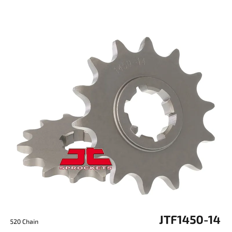 Ausverkauf Ritzel JT Sprockets 520 14Z grobverzahnt Innendurchmesser 23mm / 28mm für Suzuki RM LT R Quadracer 465 / 500 ccm