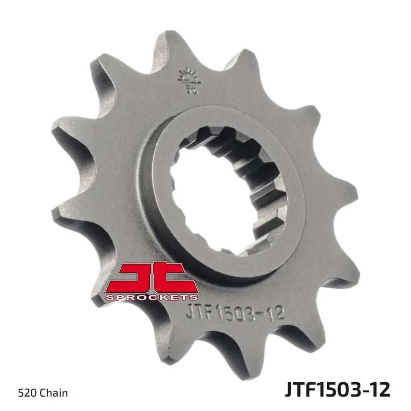 Ritzel JT Sprockets 520 12Z feinverzahnt Innendurchmesser 22mm / 25mm für Kawasaki KFX KEF Lakota Sport 250 / 300 ccm Direktkauf