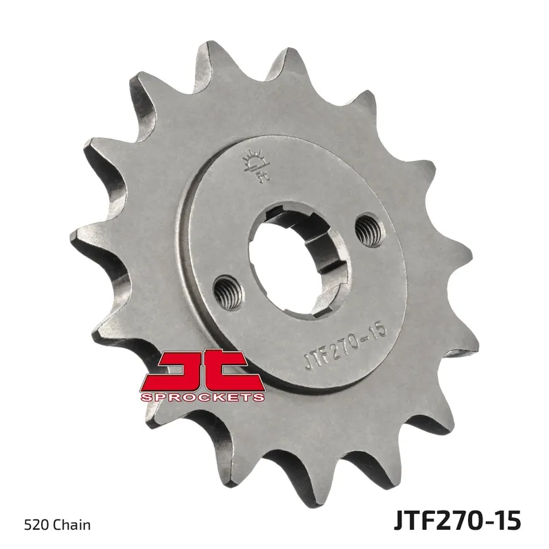 Direktkauf Ritzel JT Sprockets 520 15Z grobverzahnt Innendurchmesser 18mm / 20mm für SMC Black Hawk, Derbi DXR Honda CB Two-Fifty REX Quad Cheetah Stinger Titan