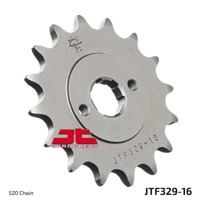 Ritzel JT Sprockets 520 16Z grobverzahnt Innendurchmesser 18mm / 20mm für Honda CA Rebel MTX RW 125 / 200 ccm Bj. 1983 - 2000 Billig