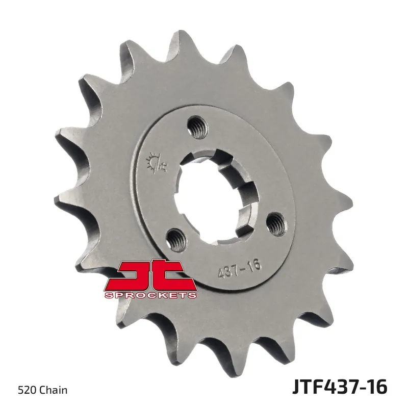 Ritzel JT Sprockets 520 16Z grobverzahnt Innendurchmesser 21mm / 25mm für Suzuki DR R RS Dakar 600 / 650 ccm Bj. 1985 - 1996 Abverkauf
