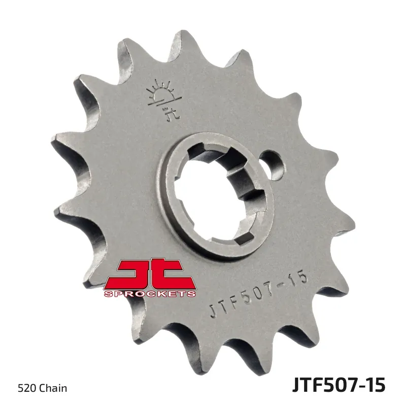 Knallerangebot Ritzel JT Sprockets 520 15Z grobverzahnt Innendurchmesser 21mm / 25mm für Kawasaki KX, Husqvarna CR WR 250 - 500 ccm Bj. 1974 - 2000