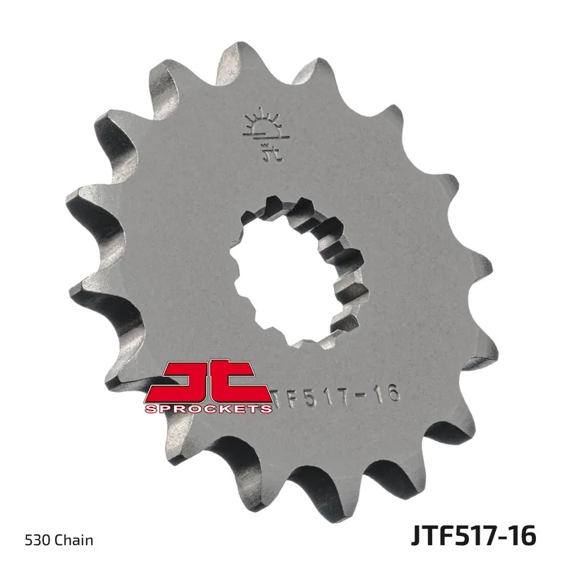 Super-Preis Ritzel JT Sprockets 530 16Z feinverzahnt Innendurchmesser 24mm / 28,7mm für Kawasaki ZR Zephyr ZZR ABS ZX-12 R GPZ F Performance Sport 750 - 1400 ccm Bj. 1984 - 2020