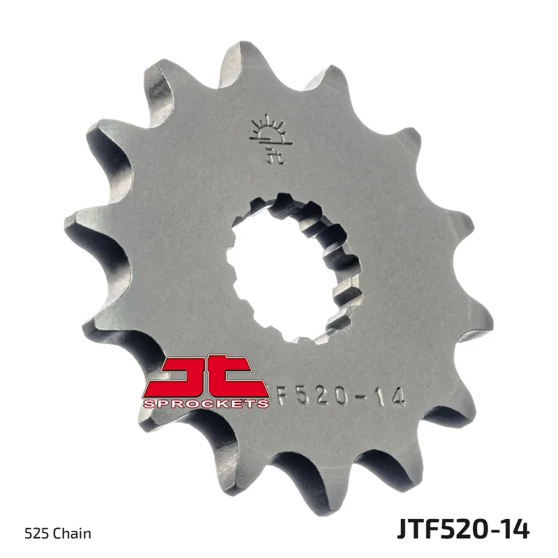 Jetzt Kaufen Ritzel JT Sprockets 520 14Z feinverzahnt Innendurchmesser 21,7mm / 25mm für Suzuki GSX-R, Kawasaki ZR-7 S GSR 600 - 1050 ccm Bj. 1991 - 2021