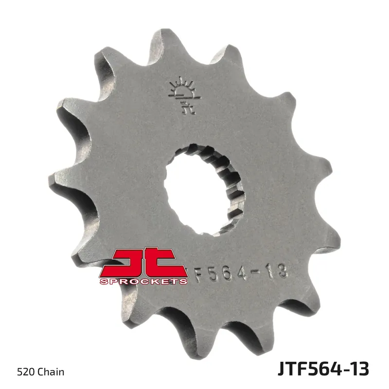 Ritzel JT Sprockets 520 13Z feinverzahnt Innendurchmesser 17,7mm / 20mm für KTM LC2, Gas EC Yamaha YZ 125 ccm Bj. 1987 - 2016 Sonderaktion