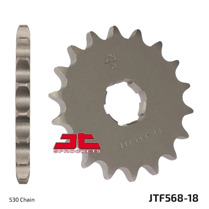 Zertifiziert Ritzel JT Sprockets 530 18Z grobverzahnt Innendurchmesser 26mm / 30mm für Yamaha XS SE US Custom Special 650 ccm Bj. 1975 - 1983
