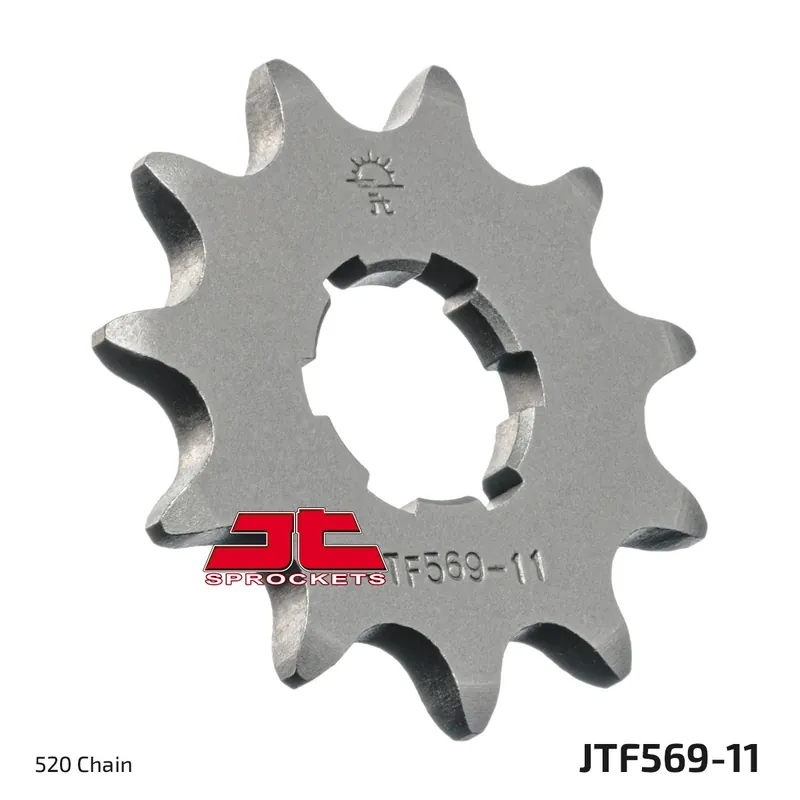 Ritzel JT Sprockets 520 11Z grobverzahnt Innendurchmesser 21mm / 25mm für Yamaha XV Virago S YFM Wolverine Bruin Hunter Raptor, Kawasaki Z Warrior ER Direkt Vom Hersteller