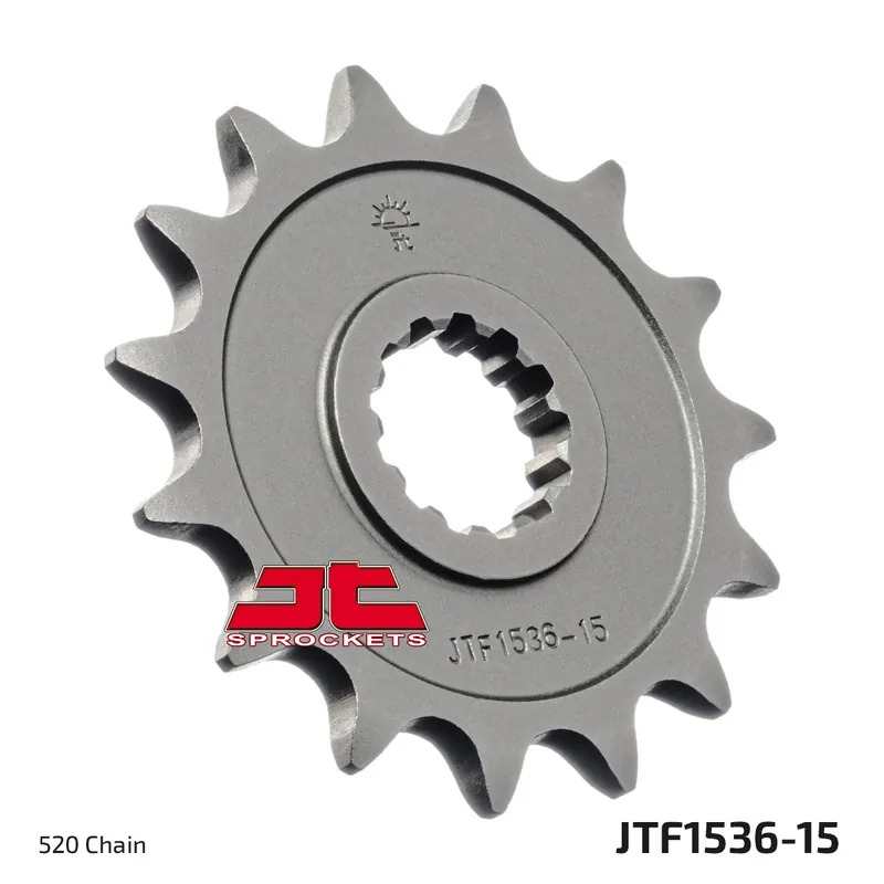 Ritzel JT Sprockets 520 15Z feinverzahnt Innendurchmesser 21,7mm / 25mm für Kawasaki ZX-6R KFX R 450 - 636 ccm Sofort Bestellen