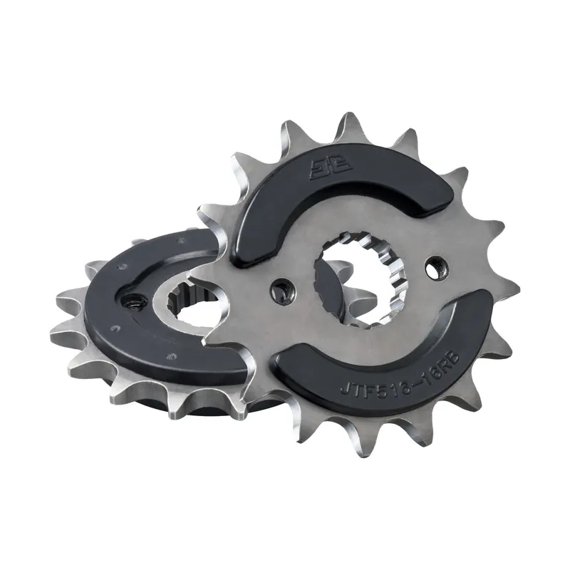 Ritzel JT Sprockets 520 16Z gummiert Innendurchmesser 21,6mm / 25mm für Suzuki GS, Kawasaki KLR Tengai KLX S F A 250 - 650 ccm Bj. 1984 - 2017 Aktuell