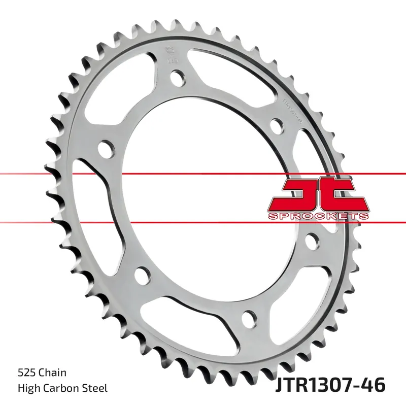 Kettenrad JT Sprockets 525 46Z Innendurchmesser 134mm Lochkreis 160mm für Honda CBR F RR FS 600 ccm Bj. 2001 - 2016 Solange Der Vorrat Reicht