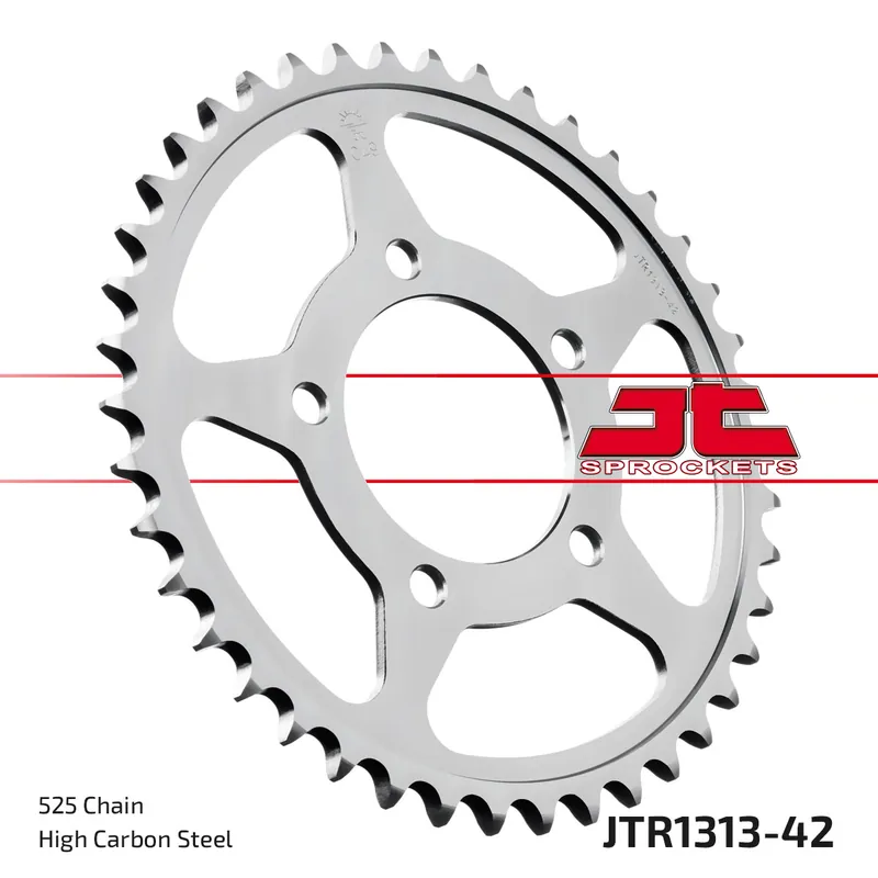 Wochenendangebot Kettenrad JT Sprockets 525 42Z Innendurchmesser 74mm Lochkreis 96mm für Honda CBR R RR 400 ccm Bj. 1988