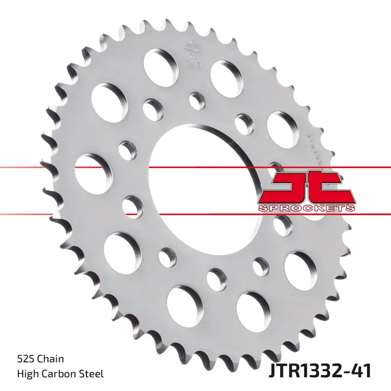Kettenrad JT Sprockets 525 41Z Innendurchmesser 80mm Lochkreis 110mm für Honda CB F2 Seven Fifty XRV Africa Twin 400 - 865 ccm Bj. 1985 - 2015 Super-Preis