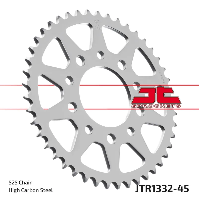 Must-Have Kettenrad JT Sprockets 525 45Z Innendurchmesser 80mm Lochkreis 110mm für Honda CB F2 Seven Fifty XRV Africa Twin 400 - 865 ccm Bj. 1985 - 2015