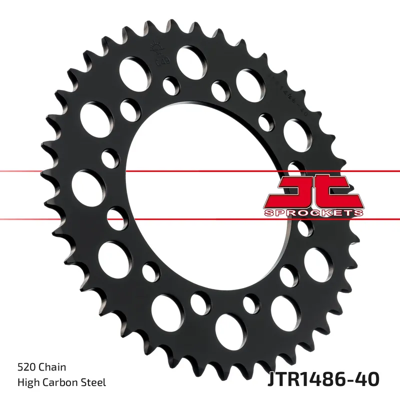 Kettenrad JT Sprockets 520 40Z Innendurchmesser 110mm Lochkreis 130mm für Kawasaki ER-5 GPZ S EN C 252 - 550 ccm Bj. 1987 - 2006 Sonderangebot