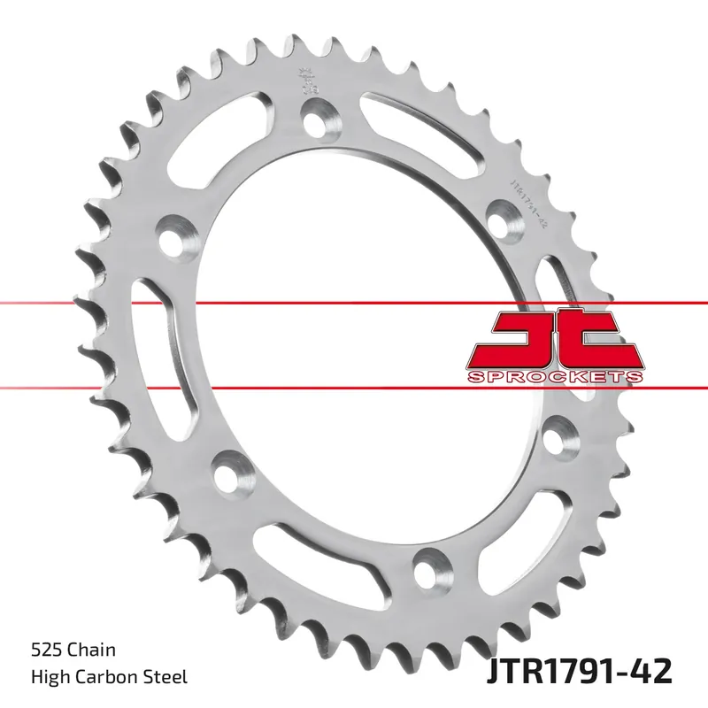 Knallerangebot Kettenrad JT Sprockets 525 42Z Innendurchmesser 136mm Lochkreis 156mm für Suzuki XF Freewind DR SE SEU 650 ccm Bj. 1996 - 2002
