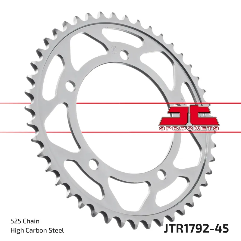 Kettenrad JT Sprockets 525 45Z für Suzuki GSX-R GSR 600 - 1050 ccm Bj. 2000 - 2022 Markenprodukt