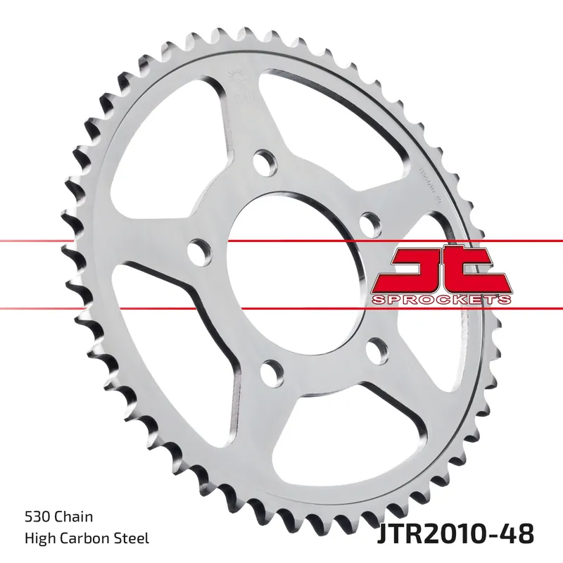 Wochenendangebot Kettenrad JT Sprockets 530 48Z Innendurchmesser 80mm Lochkreis 110mm für Triumph Tiger GT Rally Speed Triple i Thunderbird Sport Daytona Sprint Trophy Bj. 1992 - 2022