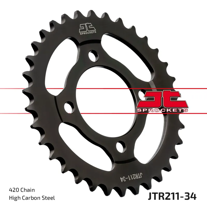 Kettenrad JT Sprockets 420 34Z Innendurchmesser 54mm Lochkreis 70mm für Honda C M Cub CW 90 ccm Bj. 1982 - 1997 Preiswert