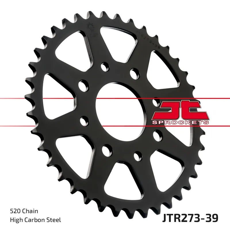Sonderangebot Kettenrad JT Sprockets 520 39Z Innendurchmesser 58mm Lochkreis 90mm für KTM Duke, Honda XL V Varadero VT C Shadow 125 - 250 ccm