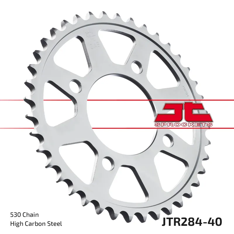 Kettenrad JT Sprockets 530 40Z Innendurchmesser 80mm Lochkreis 110mm für Honda CB K1 - K6 F2 SC Nighthawk 650 / 750 ccm Bj. 1969 - 1983 Solange Der Vorrat Reicht