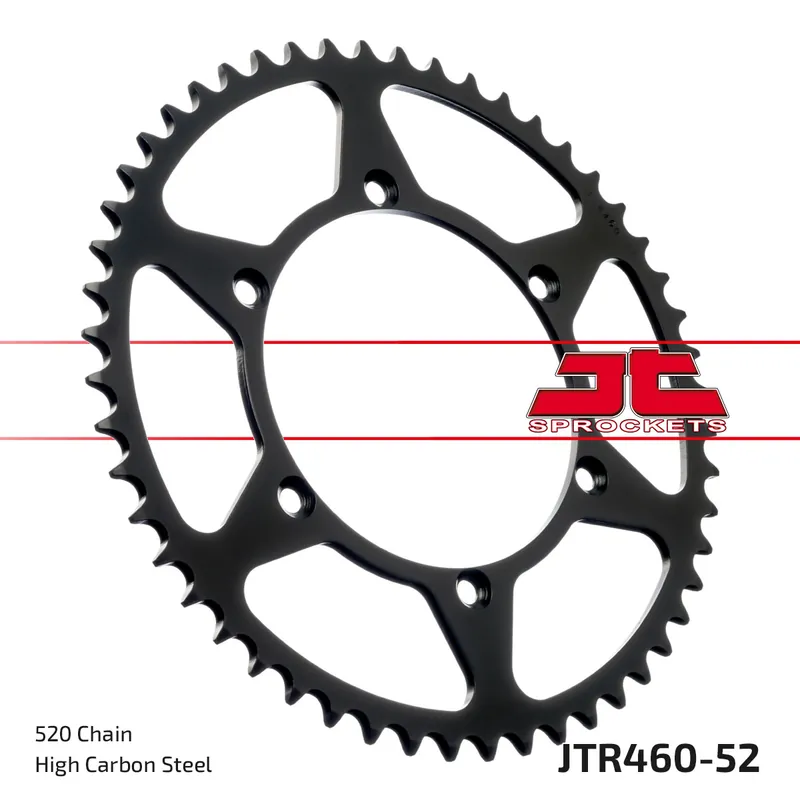 Kettenrad JT Sprockets 520 52Z Innendurchmesser 134mm Lochkreis 150mm für Kawasaki KX F KLX S R 125 - 650 ccm Bj. 1980 - 2022 Top-Preis