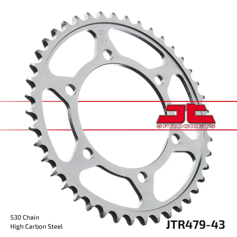 Kettenrad JT Sprockets 530 43Z Innendurchmesser 110mm Lochkreis 130mm für Yamaha YZF-R6 FZ1 Fazer N NA S SA, Suzuki GSX-R 600 - 1670 ccm Bj. 1985 - 2017 Jetzt Bestellen