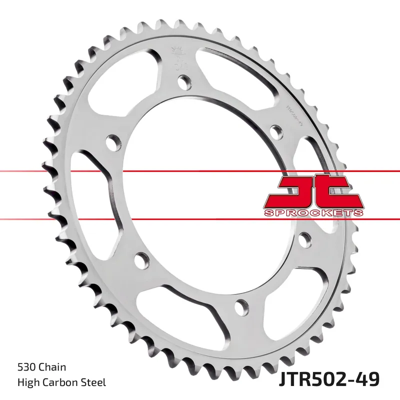 Letzte Chance Kettenrad JT Sprockets 530 49Z Innendurchmesser 140mm Lochkreis 160mm für Kawasaki GPZ ZR Zephyr GPX R ZZR ZRX ZX 750 - 1100 ccm Bj. 1984 - 2001