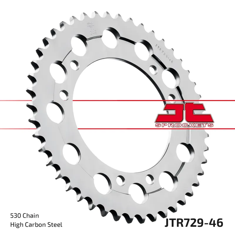 Kettenrad JT Sprockets 530 46Z Innendurchmesser 130mm Lochkreis 152mm für Cagiva Elefant i.e. Lucky Explorer 750 / 900 ccm Bj. 1989 - 1997 Preisreduziert