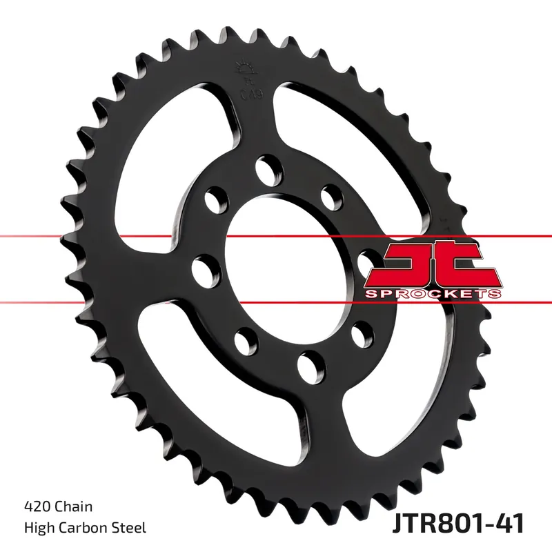Kettenrad JT Sprockets 420 41Z Innendurchmesser 52mm Lochkreis 68mm für Suzuki TS X, Kawasaki AR A Beta Minicross R 1 AE 50 - 150 ccm Garantierte Lieferung