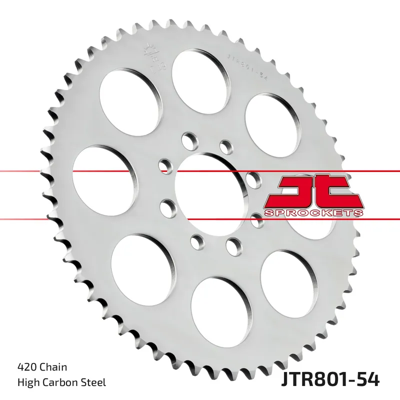 Kettenrad JT Sprockets 420 54Z Innendurchmesser 52mm Lochkreis 68mm für Suzuki TS X, Kawasaki AR A Beta Minicross R 1 AE 50 - 150 ccm Versand Am Gleichen Tag