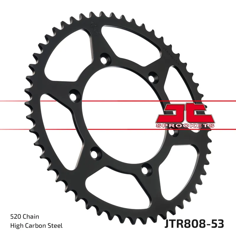 Must-Have Kettenrad JT Sprockets 520 53Z Innendurchmesser 126mm Lochkreis 146mm für Suzuki DR-Z E K DR S SH SE SM RMX Z RM-Z RM 125 - 450 ccm Bj. 1980 - 2022