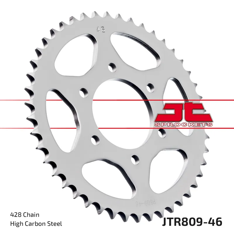 Kettenrad JT Sprockets 428 46Z Innendurchmesser 64mm Lochkreis 84mm für Kreidler Supermoto DT, Suzuki DR S SE TS X ER Enduro 125 ccm Bj. 1973 - 2008 Online Kaufen