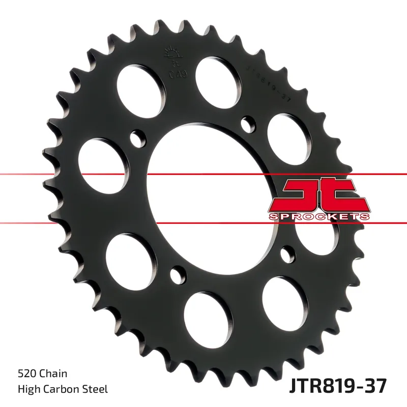 Sale Kettenrad JT Sprockets 520 37Z Innendurchmesser 80mm Lochkreis 100mm für Suzuki GN GZ Marauder GSX 250 ccm Bj. 1979 - 2008