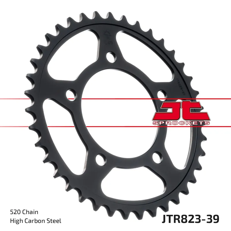 Kettenrad JT Sprockets 520 39Z Innendurchmesser 87mm Lochkreis 110mm für Suzuki SFV Gladius SV S SF GS 250 - 650 ccm Bj. 1989 - 2022 Versand Am Gleichen Tag