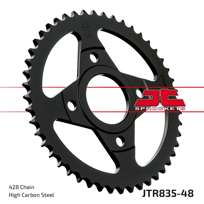 Kettenrad JT Sprockets 428 48Z Innendurchmesser 54mm Lochkreis 92mm für Yamaha SR SE RD LC 80 / 125 ccm Bj. 1982 - 2002 Saisonangebot