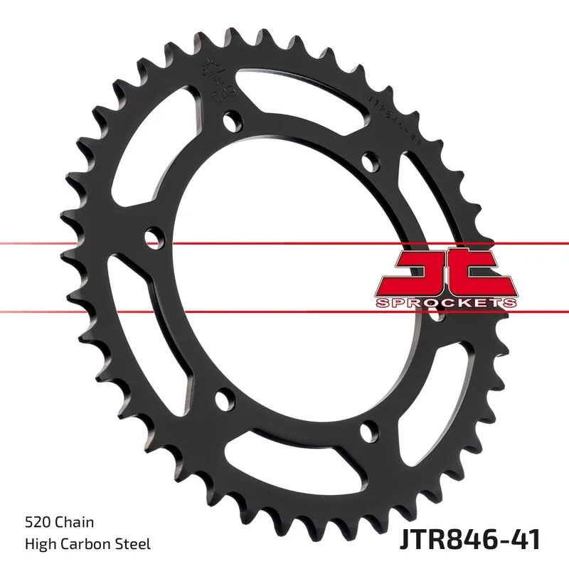 Kettenrad JT Sprockets 520 41Z Innendurchmesser 120mm Lochkreis 136mm für Yamaha SZR TZR RD LC TDR SRX 250 - 660 ccm Bj. 1983 - 1999 Meistverkauft